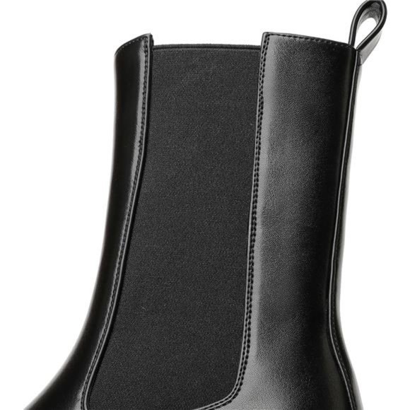 Black and Pink Platform Chelsea Boots- SUPER CUTE but I bought the wrong size! - Picture 6 of 7